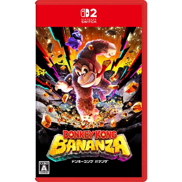 【Nintendo Switch2ソフト】ドンキーコング バナンザ